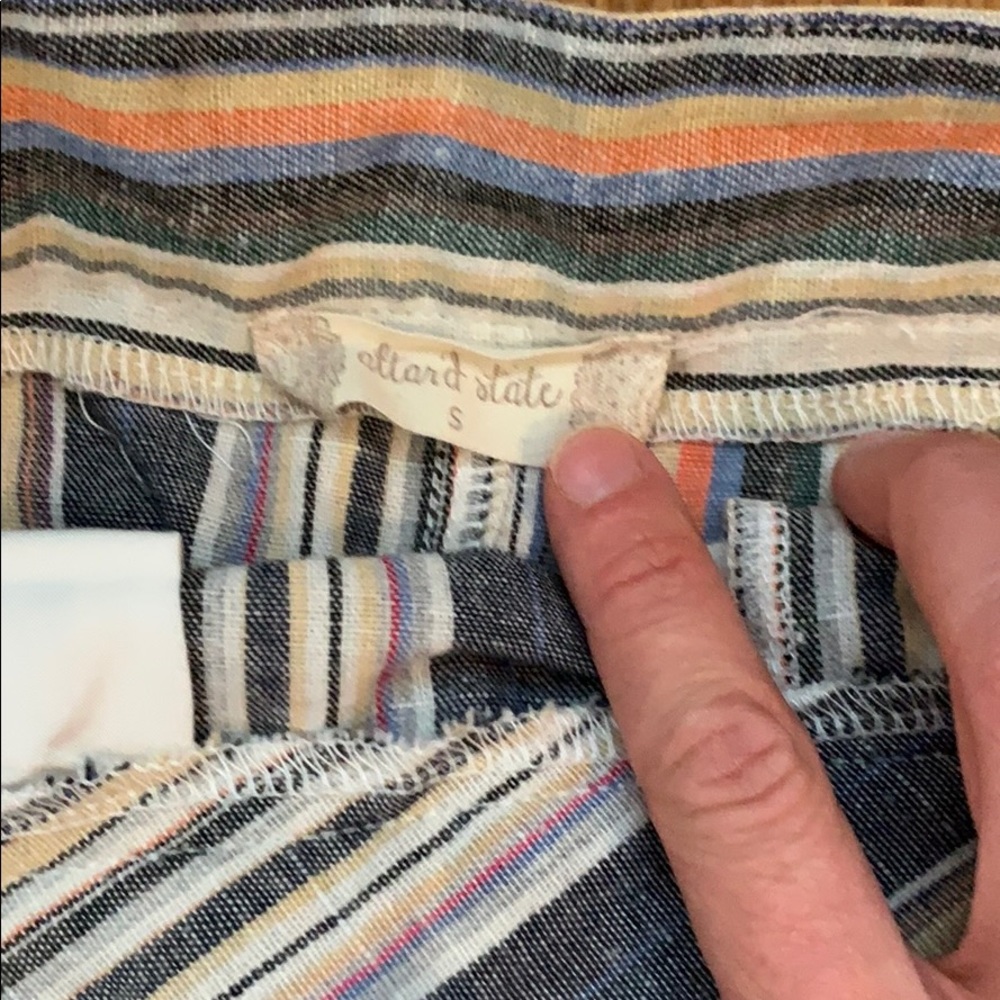 Altar’d State Multi-Colored Button Down Skirt - image 3